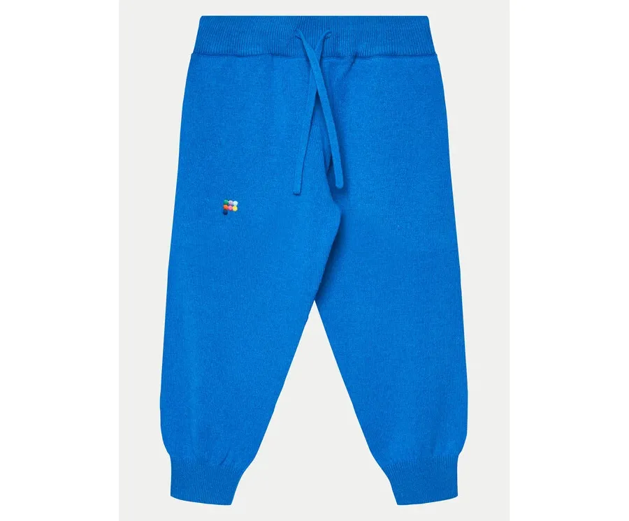 obrazek 1 Pangaia Spodnie dresowe Recycled Cashmere Niebieski Relaxed Fit