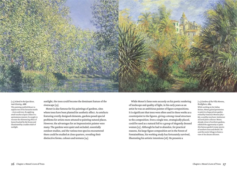 obrazek 6 Książka Drzewa Moneta Obrazy i rysunki Claude'a Monet - Thames & Hudson