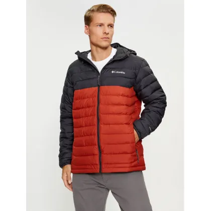 Zdjęcie Columbia Kurtka przejściowa Powder Lite™ Hooded Jacket Pomarańczowy Regular Fit