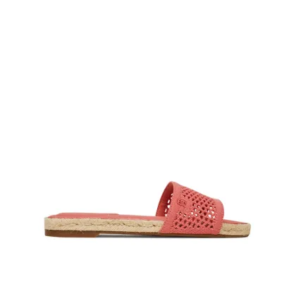 Zdjęcie Tommy Hilfiger Espadryle Knit Mesh Espadrille Flat Sandal FW0FW08744 Koralowy