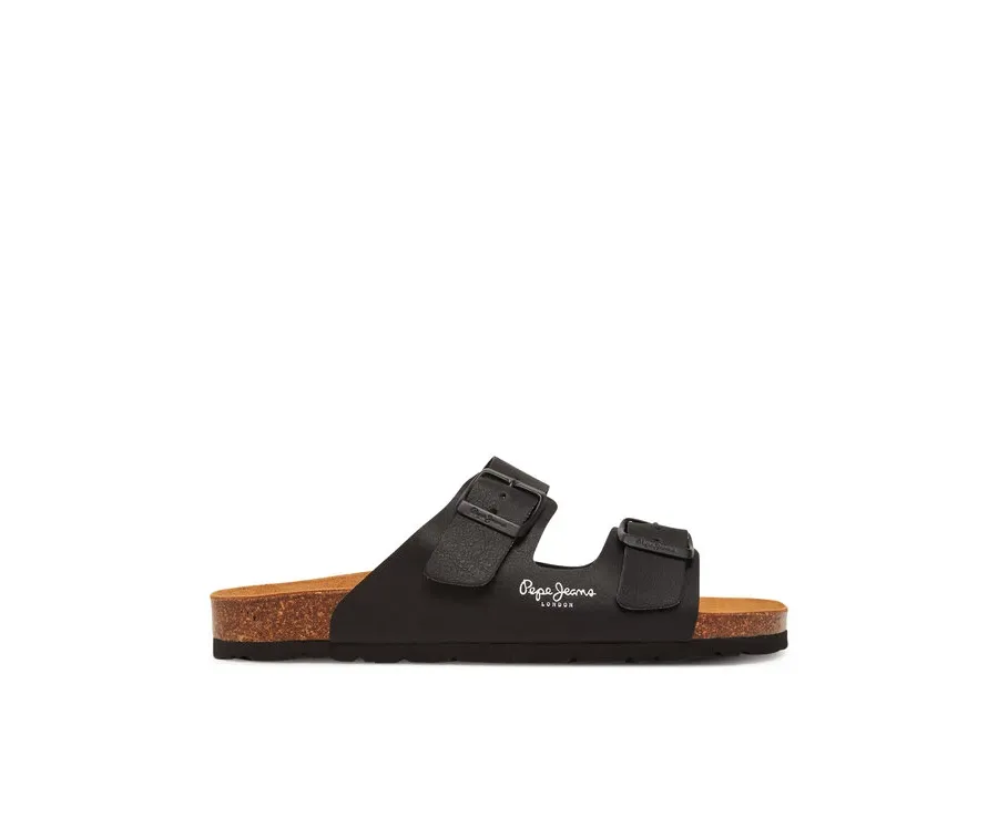 obrazek 1 Pepe Jeans Klapki PLS90638 Czarny