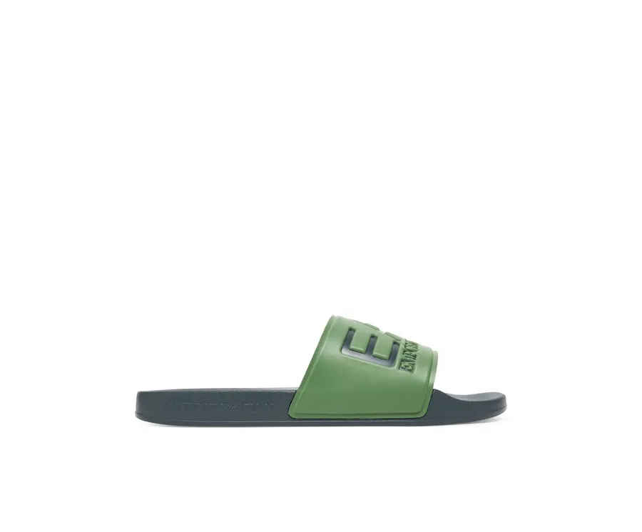obrazek 1 EA7 Emporio Armani Klapki 7X000108 AF15118 M8132 Zielony