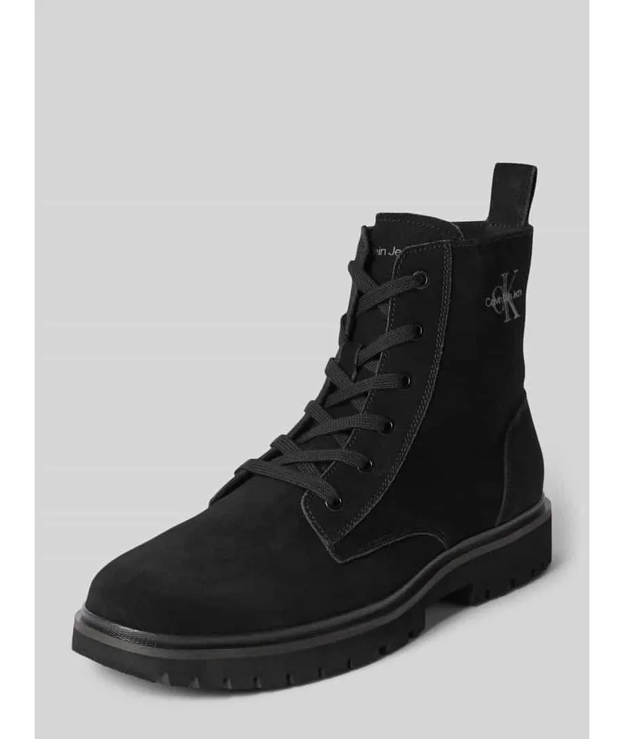 obrazek 1 Buty skórzane ze sznurowaniem model ‘EVA’