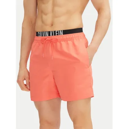 Zdjęcie Calvin Klein Swimwear Szorty kąpielowe KM0KM01093 Różowy Regular Fit