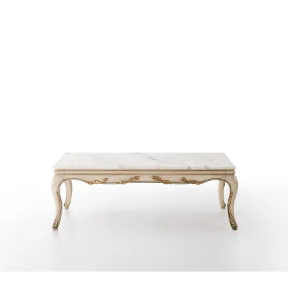 Zdjęcie Luksusowy włoski stolik kawowy o kształcie prostokąta