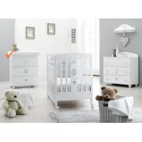 Zdjęcie Urokliwa biała komoda z miejscem na przewijak - Italbaby