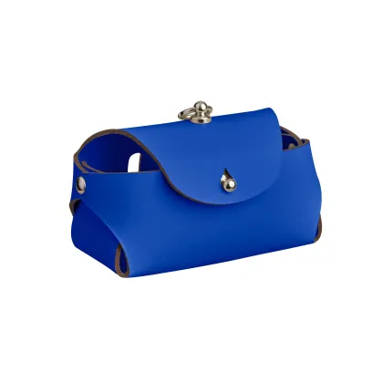 Picture Case for dog excrement bags 9x4xH5 cm in the original Majorelle blue color