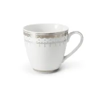 Picture White porcelain mug with original platinum decoration - variant 2 - Leander