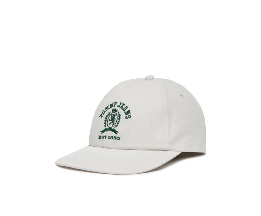 obrazek 1 Tommy Jeans Czapka z daszkiem Tjm Crest Cap AM0AM13286 Biały