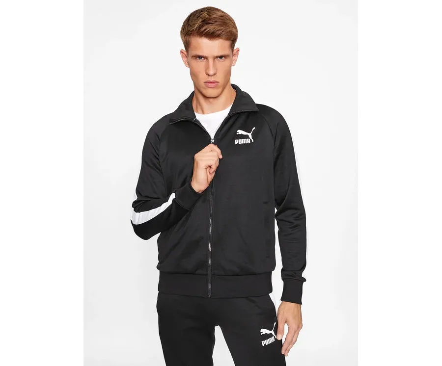 obrazek 1 Puma Bluza Iconic T7 530094 Czarny Regular Fit