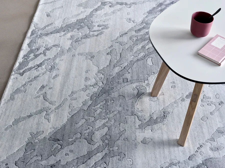 picture 5 Beautiful white-gray exclusive carpet - TEMPTATION 8098