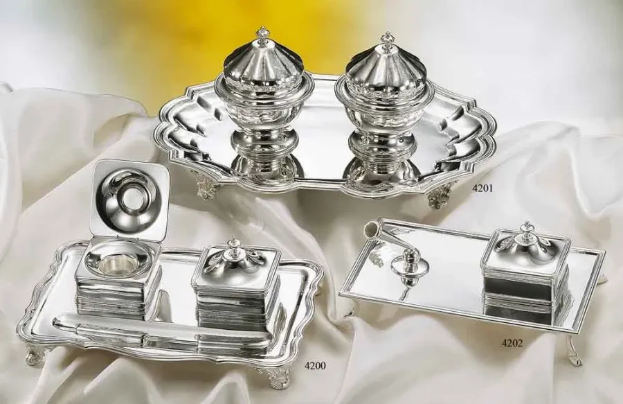 picture 2 Silver Inkwell Bicama 4202