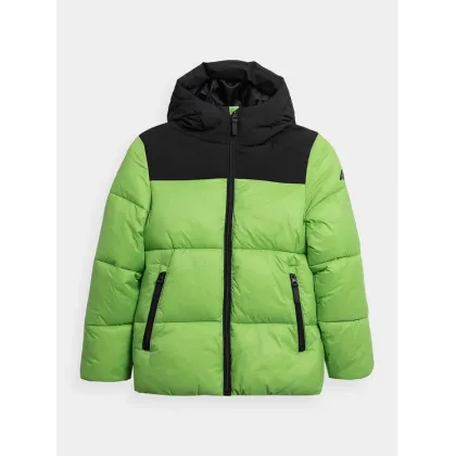 Zdjęcie 4F Kurtka zimowa 4FJAW23TDJAM274 Zielony Regular Fit