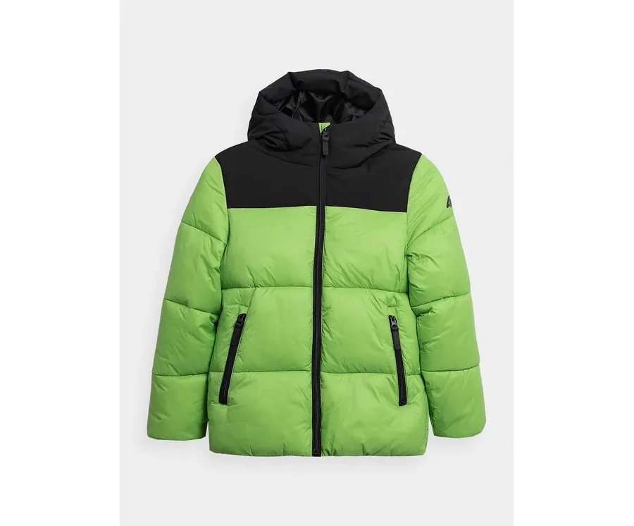 obrazek 1 4F Kurtka zimowa 4FJAW23TDJAM274 Zielony Regular Fit