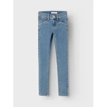 Zdjęcie NAME IT Jeansy Polly 13226533 Niebieski Skinny Fit