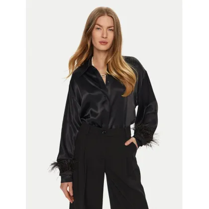 Zdjęcie ACCESS FASHION Koszula 44-7044-198 Czarny Relaxed Fit