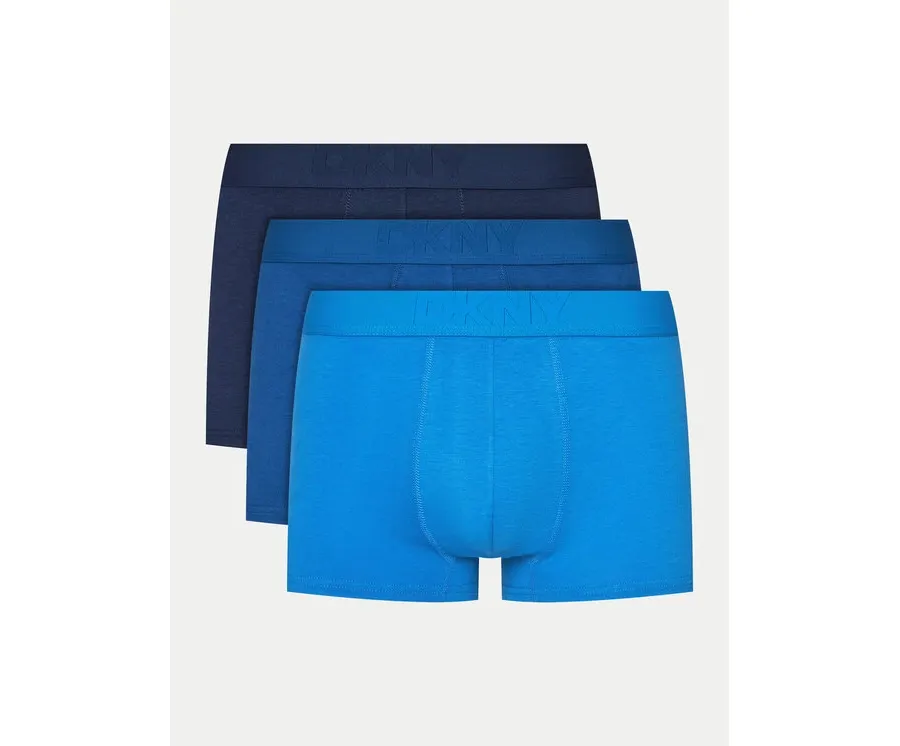 obrazek 1 DKNY Komplet 3 par bokserek DUTTON Niebieski