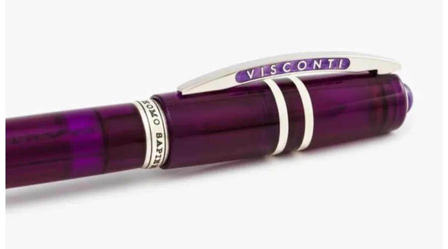 obrazek 3 Eleganckie pióro kulkowe Demo Stones Amethyst