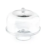 Zdjęcie Oryginalna patera z kloszem na ciasto