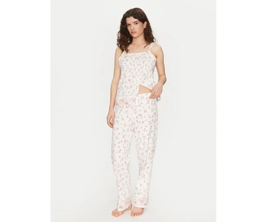 obrazek 1 LAUREN RALPH LAUREN Piżama ILN72408 Écru Regular Fit