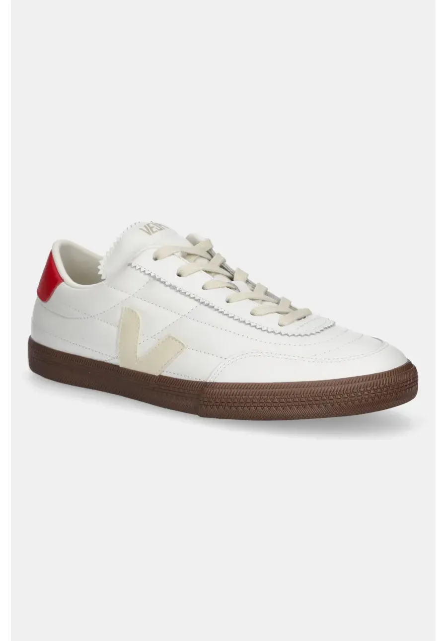 obrazek 1 Veja sneakersy skórzane Panenka męskie kolor biały FU2020708B