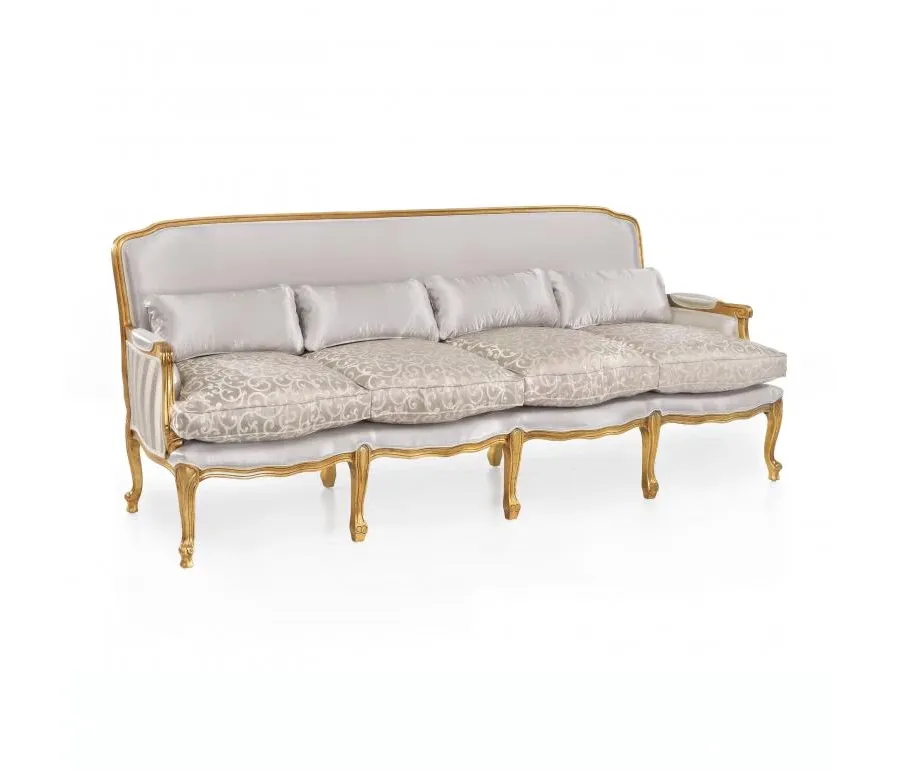 obrazek 1 Wygodna luksusowa sofa 4-osobowa w klasycznym stylu - Sevensedie