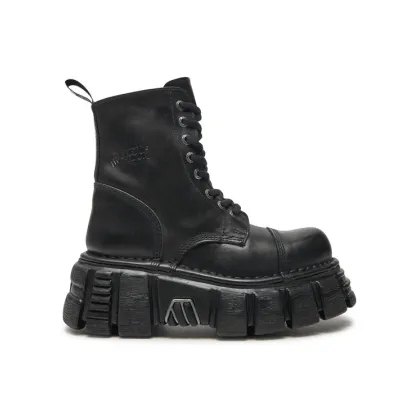 Zdjęcie NEW ROCK Glany M-NEWMILI083-S39 Czarny