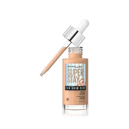 Zdjęcie Maybelline Super Stay 24H Skin Tint Podkład w płynie 30 ml Nr. 40 - Fwan
