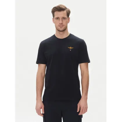 Zdjęcie Aeronautica Militare T-Shirt 251TS1580J372 Granatowy Regular Fit