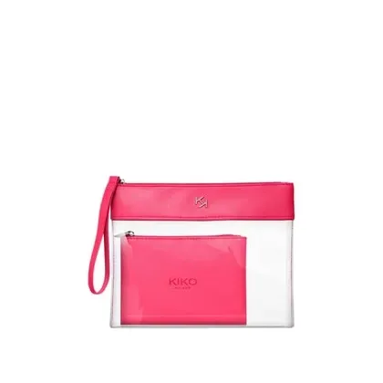 Zdjęcie KIKO Milano Transparent Pink Beauty Case Kosmetyczka na przybory do makijażu 1 szt.