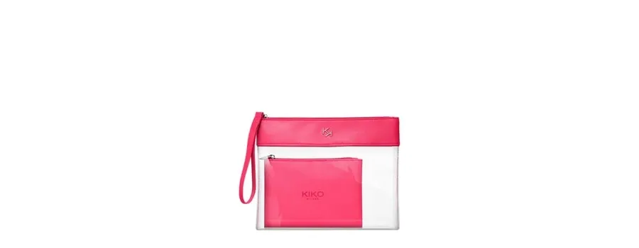 obrazek 1 KIKO Milano Transparent Pink Beauty Case Kosmetyczka na przybory do makijażu 1 szt.