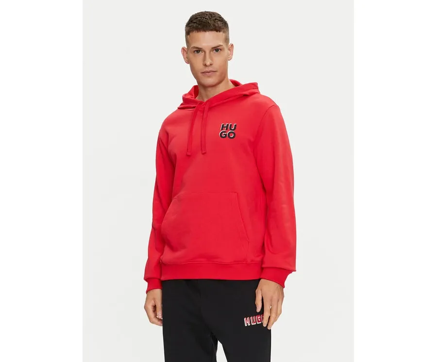 obrazek 1 Hugo Bluza Dimonihood 50520159 Czerwony Regular Fit HUGO