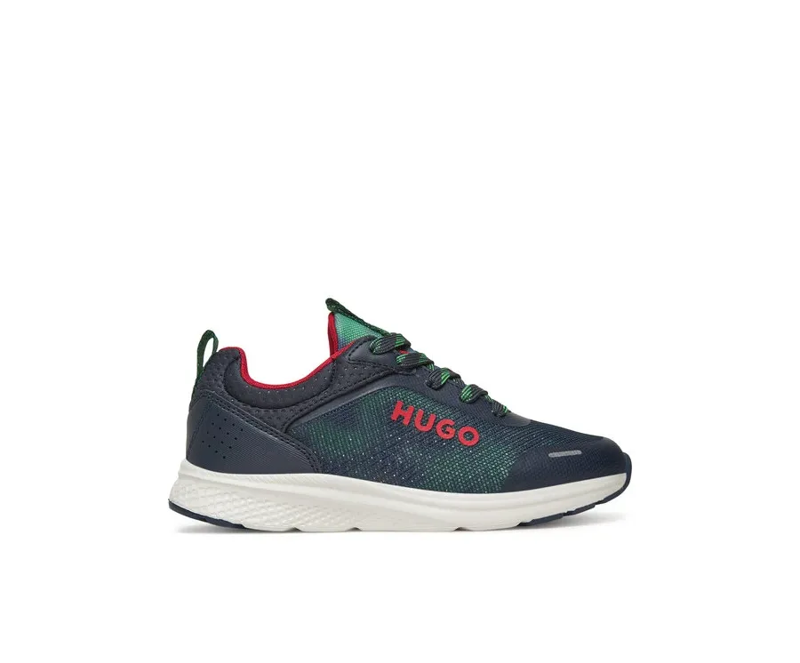 obrazek 1 HUGO Sneakersy G00304 M Granatowy