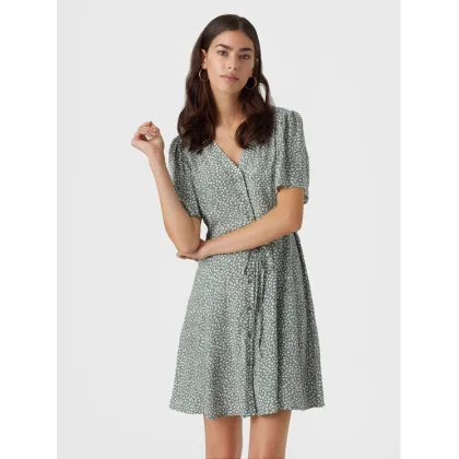 Zdjęcie Vero Moda Sukienka letnia Alba 10292845 Zielony Regular Fit
