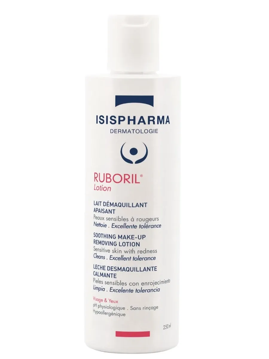 obrazek 1 Isispharma Ruboril Lotion - Kojący balsam do demakijażu 250ml 250 ml