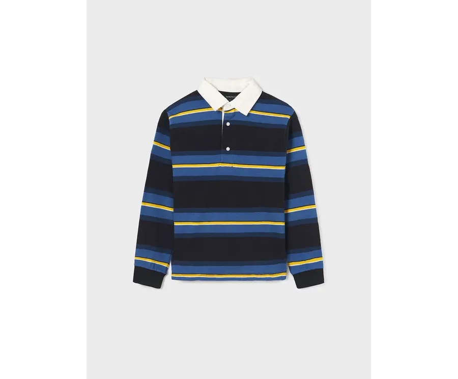 obrazek 1 Mayoral Polo 7.182 Niebieski Regular Fit