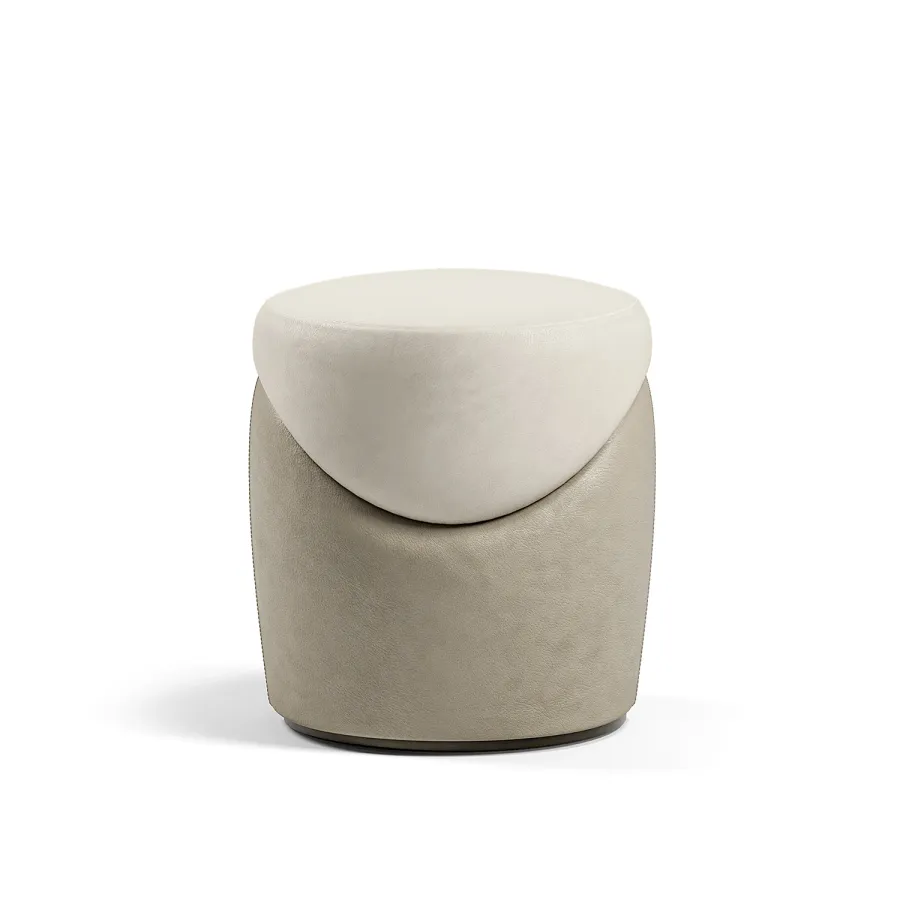 obrazek 2 Luksusowa włoska pufa do salonu