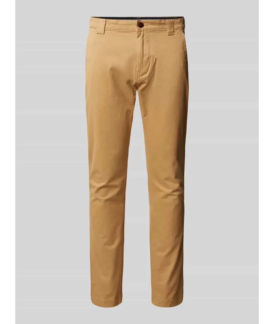 obrazek 1 Chinosy o kroju slim fit z dodatkiem streczu model ‘Scanton’