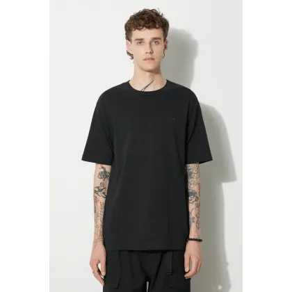 Zdjęcie New Balance t-shirt bawełniany MT41533BK męski kolor czarny z aplikacją
