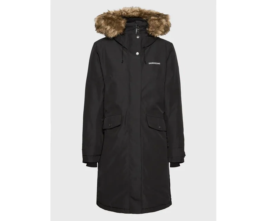 obrazek 1 Didriksons Parka Erika 504303 Czarny Regular Fit