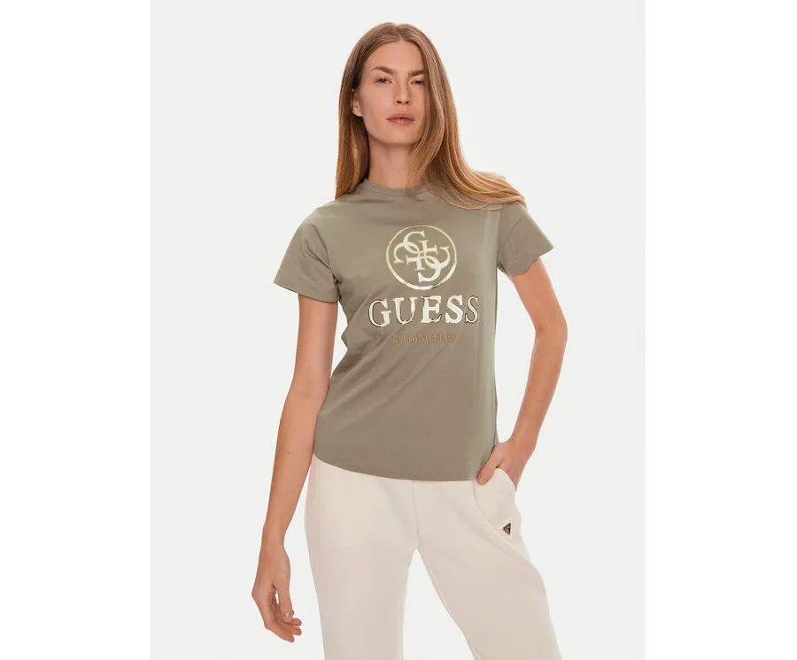 obrazek 1 Guess T-Shirt V4BI00 I3Z14 Szary Regular Fit