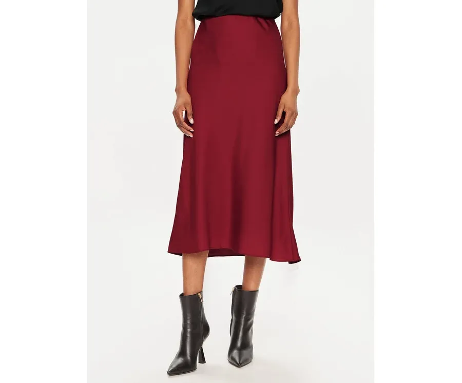 obrazek 1 Calvin Klein Spódnica midi K20K207308 Czerwony Slim Fit