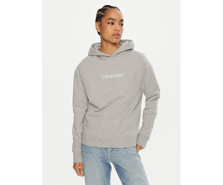 obrazek 1 Calvin Klein Bluza Hero Logo K20K205449 Szary Relaxed Fit