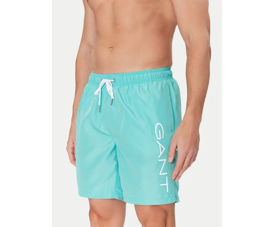 obrazek 1 Gant Szorty kąpielowe 920006300 Niebieski Regular Fit