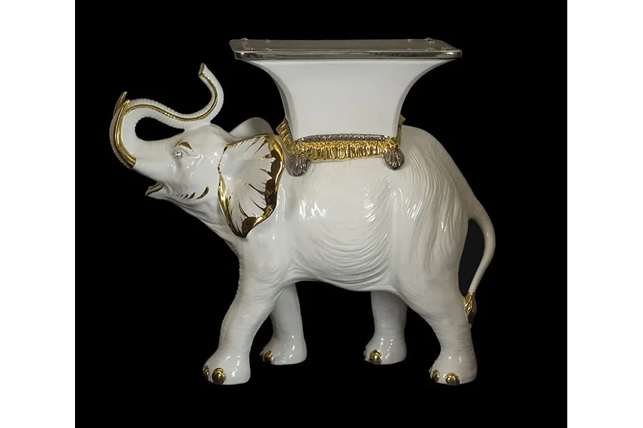 obrazek 1 Duży ceramiczny słoń
