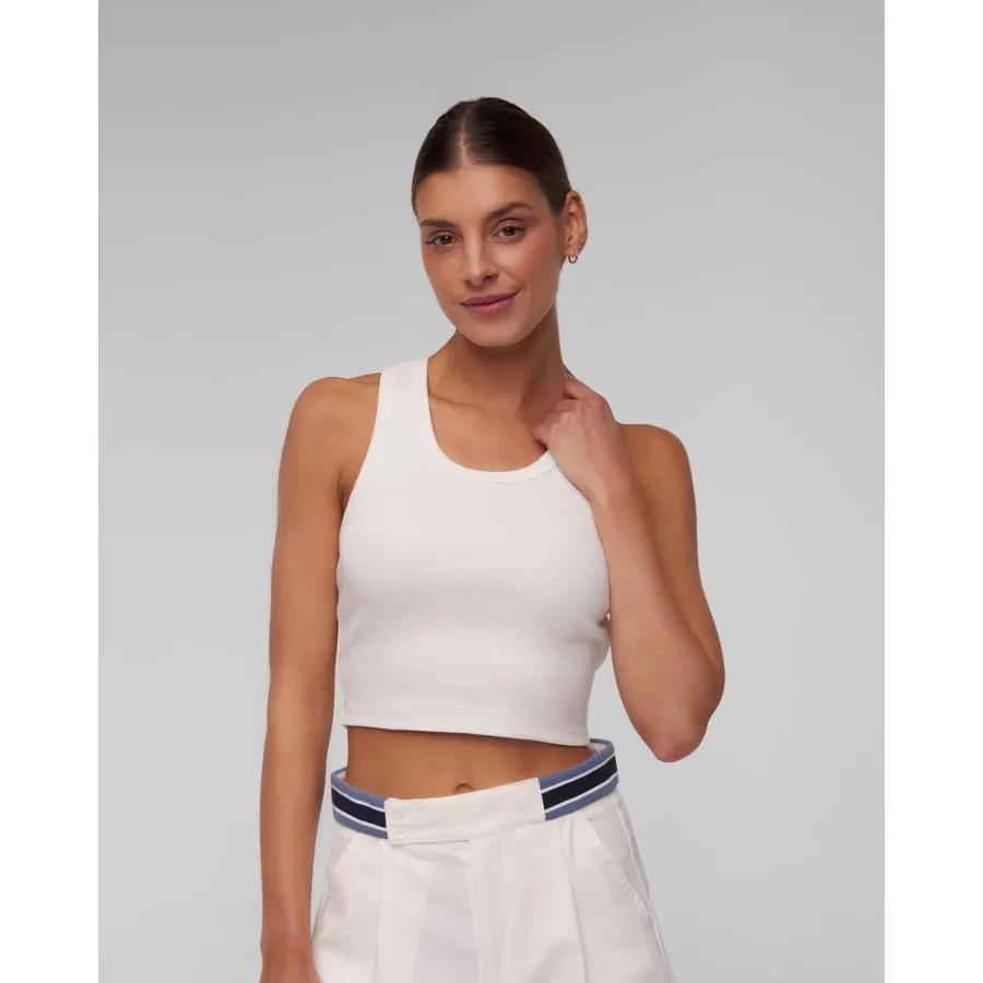 obrazek 1 Biały Top Sportowy Damski The Upside Sophie Crop