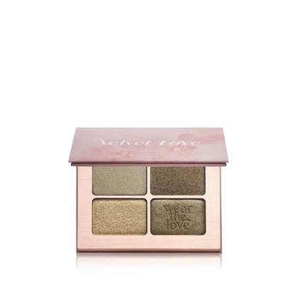 Zdjęcie ZOEVA Velvet Love Eyeshadow Quad Paleta cieni do powiek 1 szt. Emerald Green Eyes
