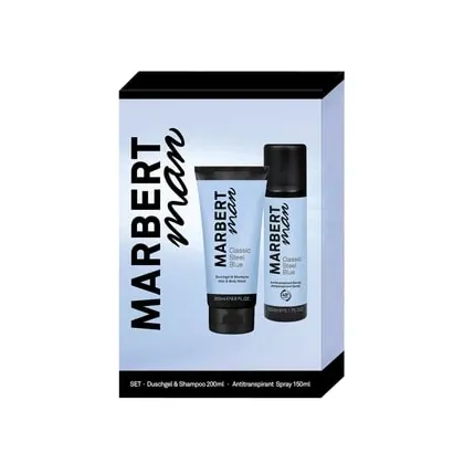 Zdjęcie Marbert Man Classic Steel Blue Antitranspirant & Duschgel Zestaw do pielęgnacji ciała 1 szt.