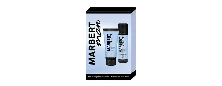 obrazek 1 Marbert Man Classic Steel Blue Antitranspirant & Duschgel Zestaw do pielęgnacji ciała 1 szt.