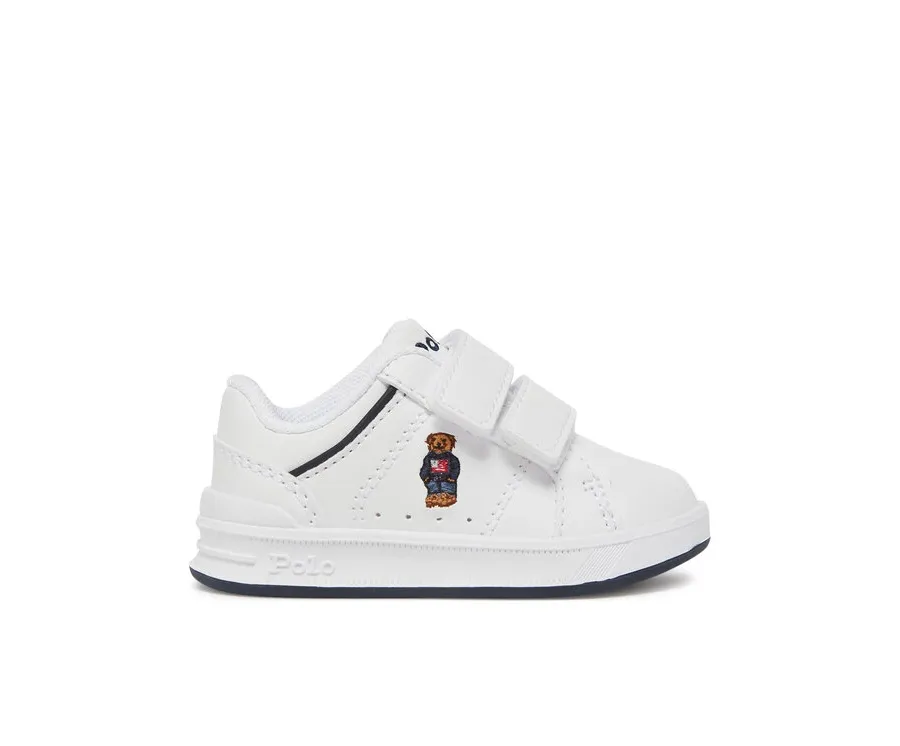 obrazek 1 Polo Ralph Lauren Sneakersy Heritage Court IV Ezz Bear RL02931101 Biały